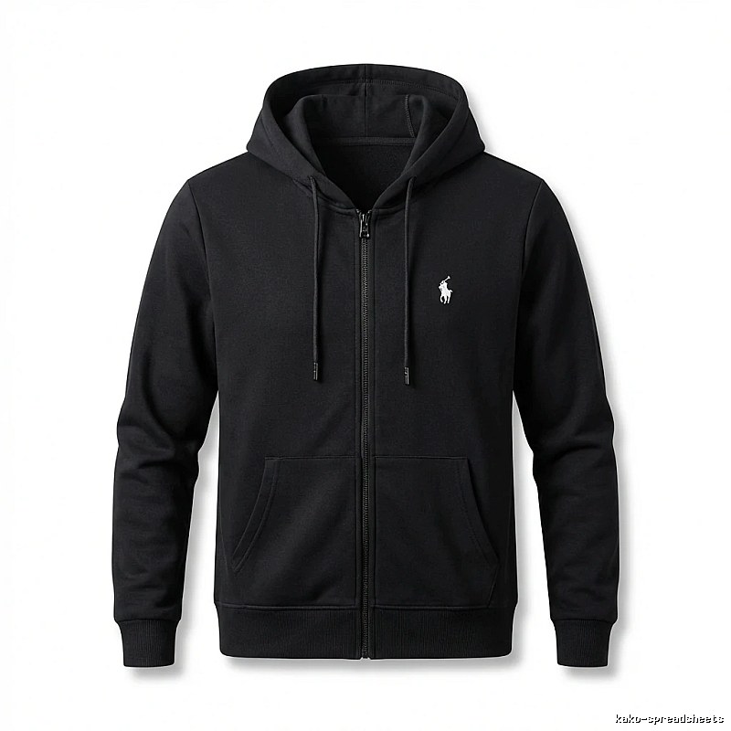 Ralph Lauren Black Label minimalist style hoodie
