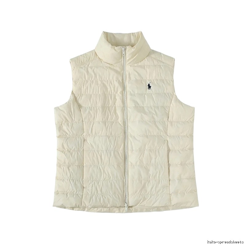 Ralph Lauren Classic Beige Down Vest