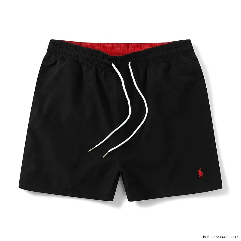Ralph Lauren minimalist style black shorts