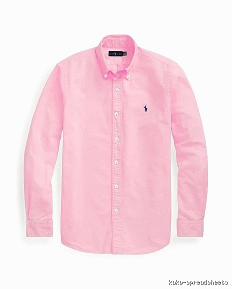 Ralph Lauren Pink Button-Down Shirt City Outfit