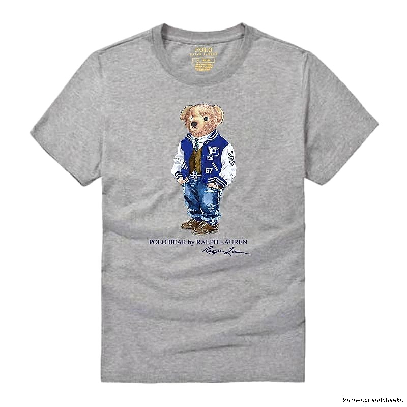 Ralph Lauren Polo Bear Heather Grey T-shirt