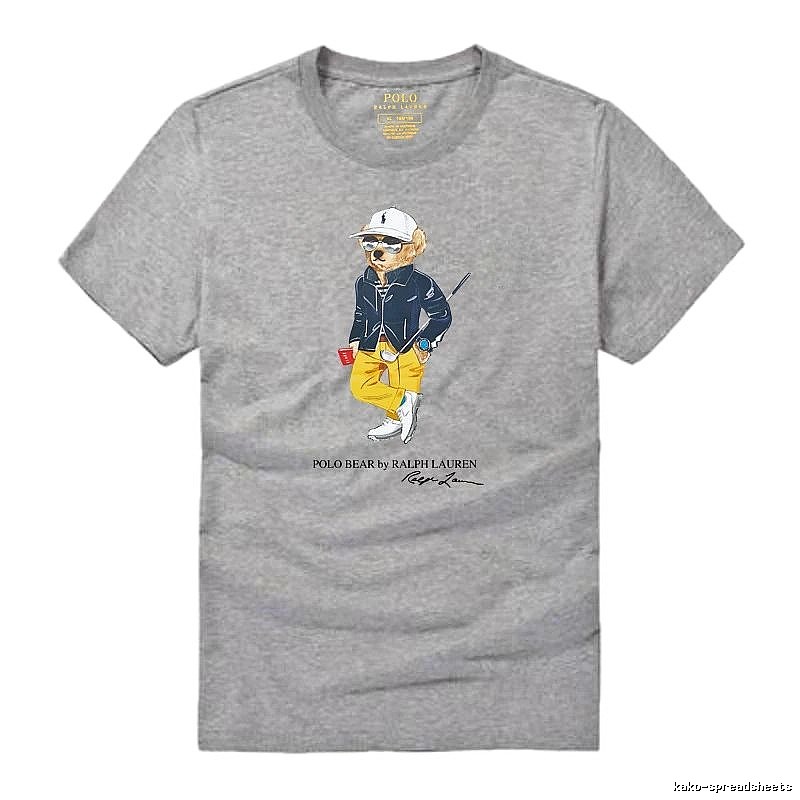 Ralph Lauren Polo Bear Heather Grey T-shirt