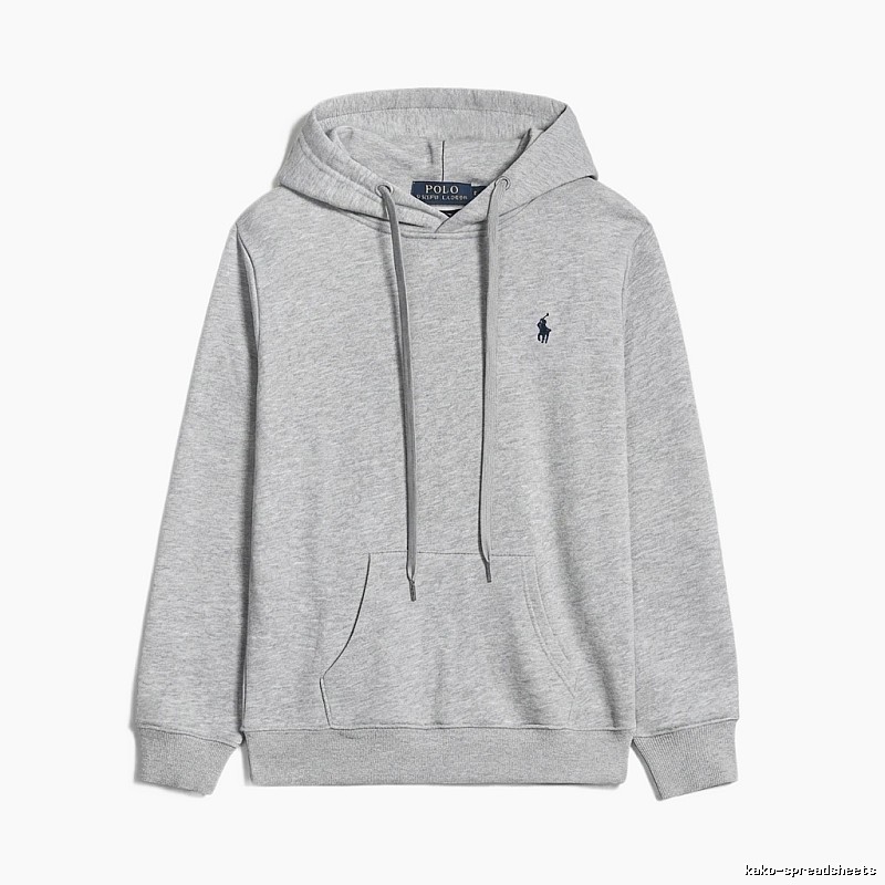 Ralph Lauren Polo series grey hooded sweatshirt