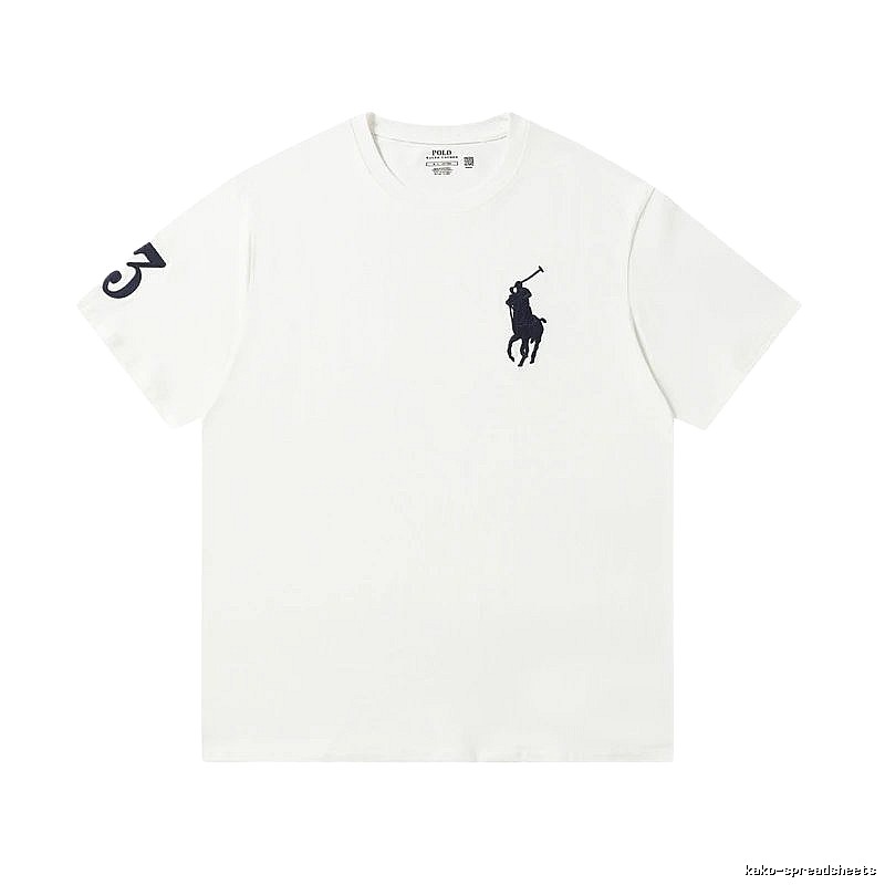 Ralph Lauren Polo-style white T-shirt