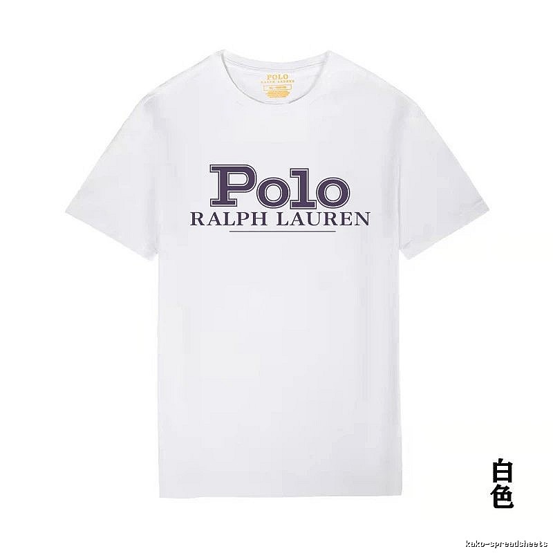 Ralph Lauren Polo-style white T-shirt
