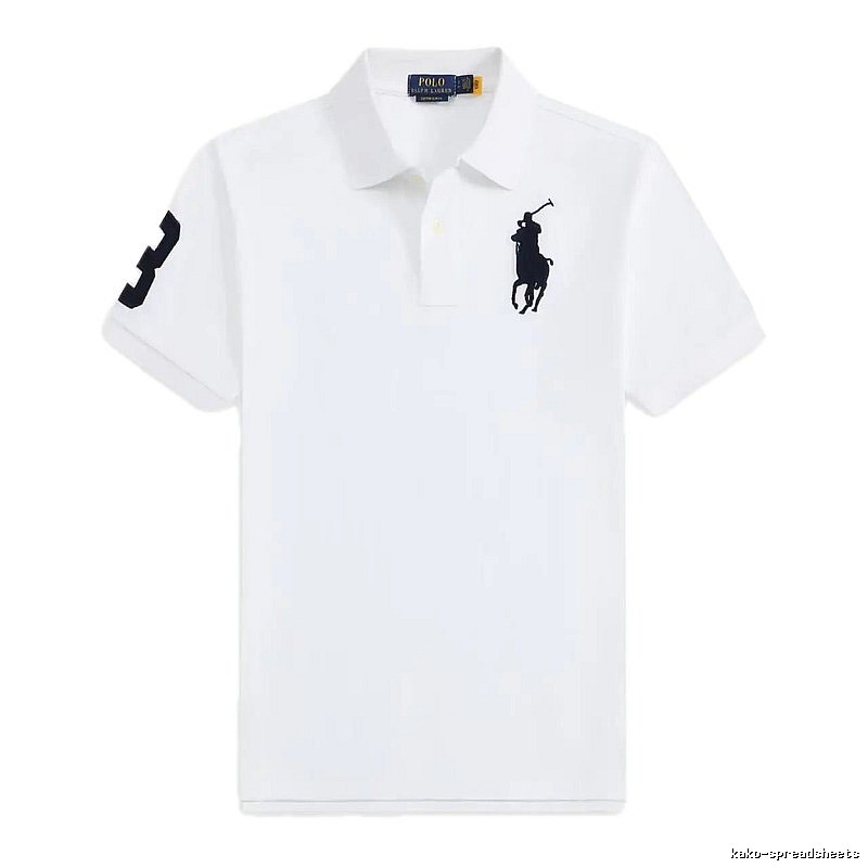 Ralph Lauren Polo White Minimalist Style T-shirt