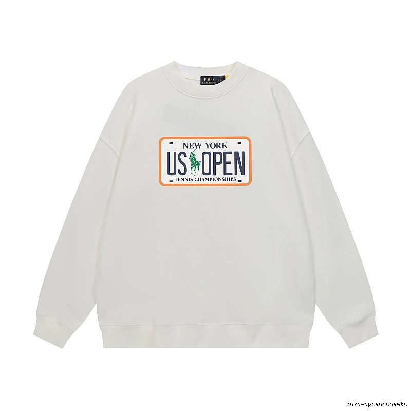Ralph Lauren US OPEN White Sweatshirt