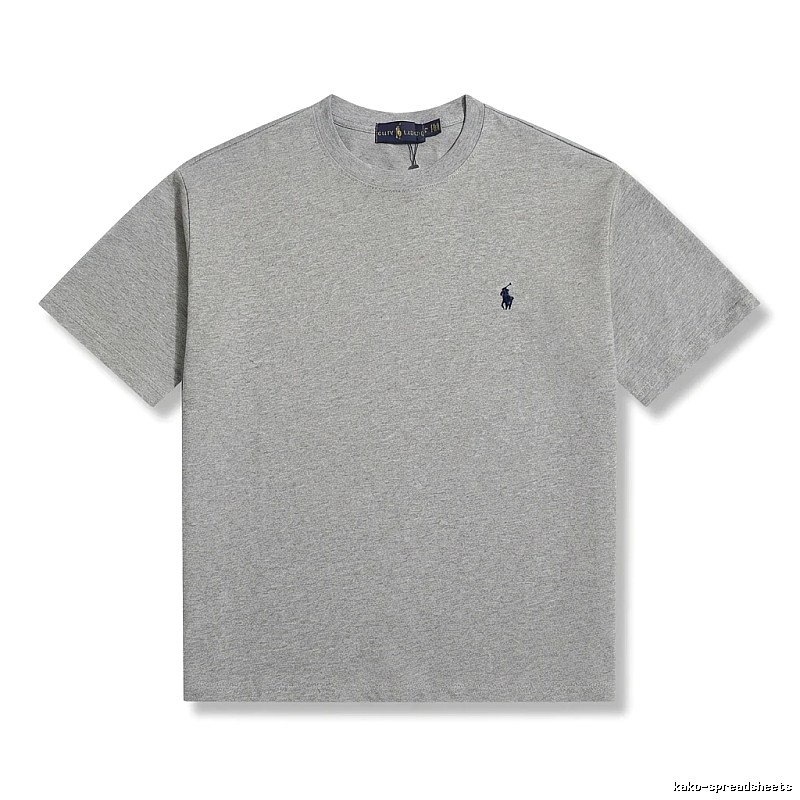 Ralph Lauren's classic and simple style gray T-shirt.