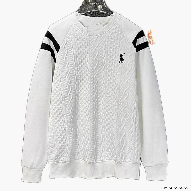 Ralph Lauren's classic white sweater