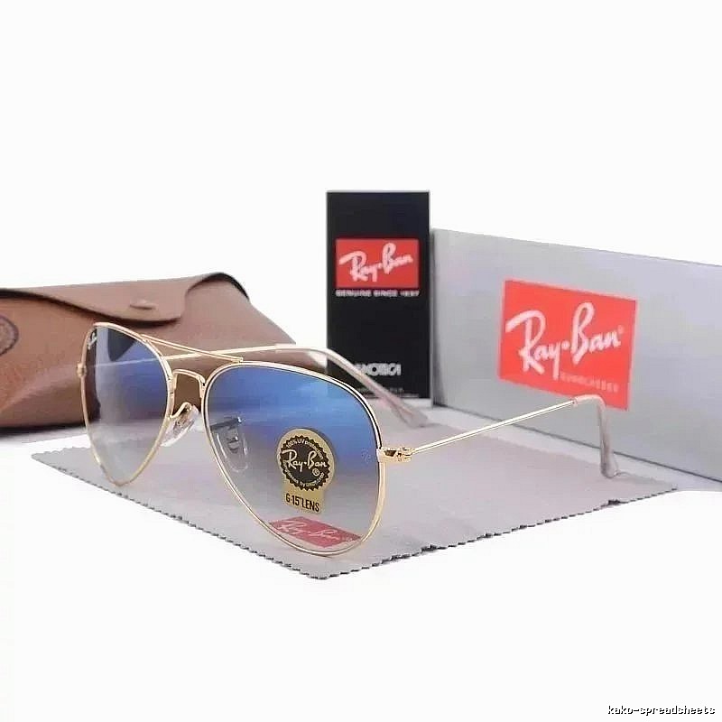 Ray-Ban Classic Aviator sunglasses Metal Frame Sunglasses with Travel-Friendly Style