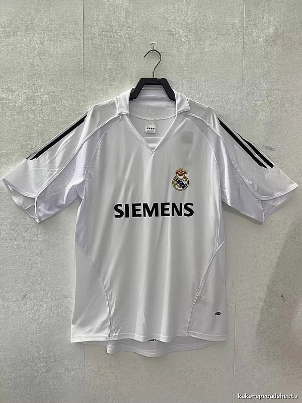 Real Madrid Daily Retro Teka soccer jersey White Retro Football for City Outfits