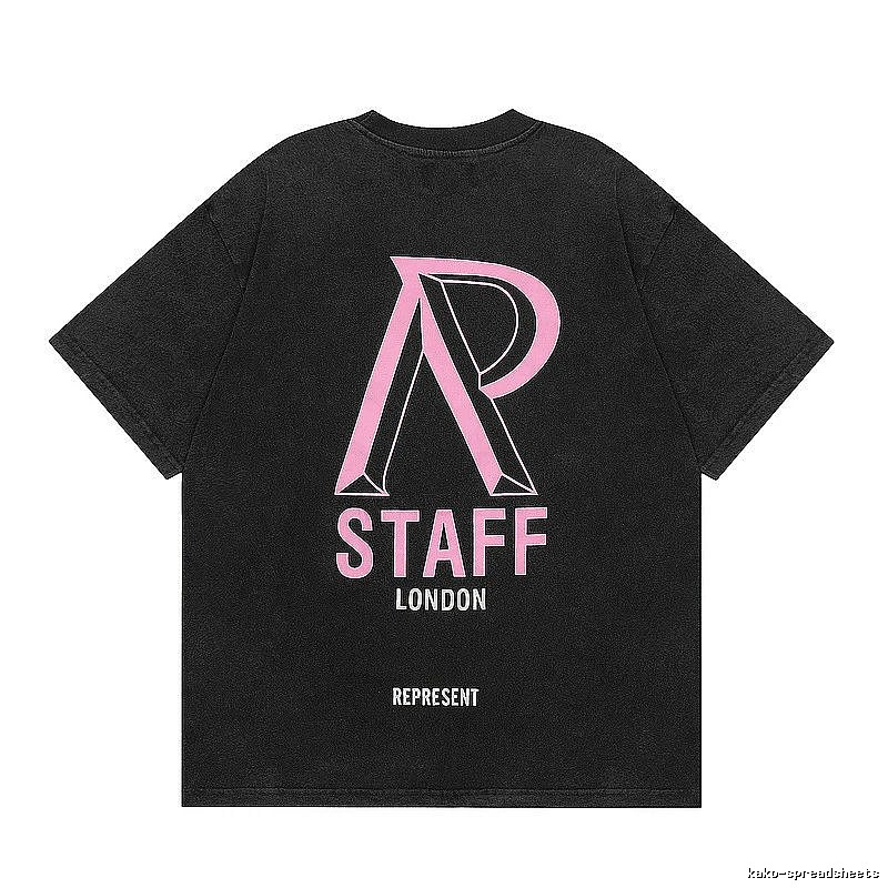 Represent Black Style 832 Owners Club T-Shirt Logo Detail