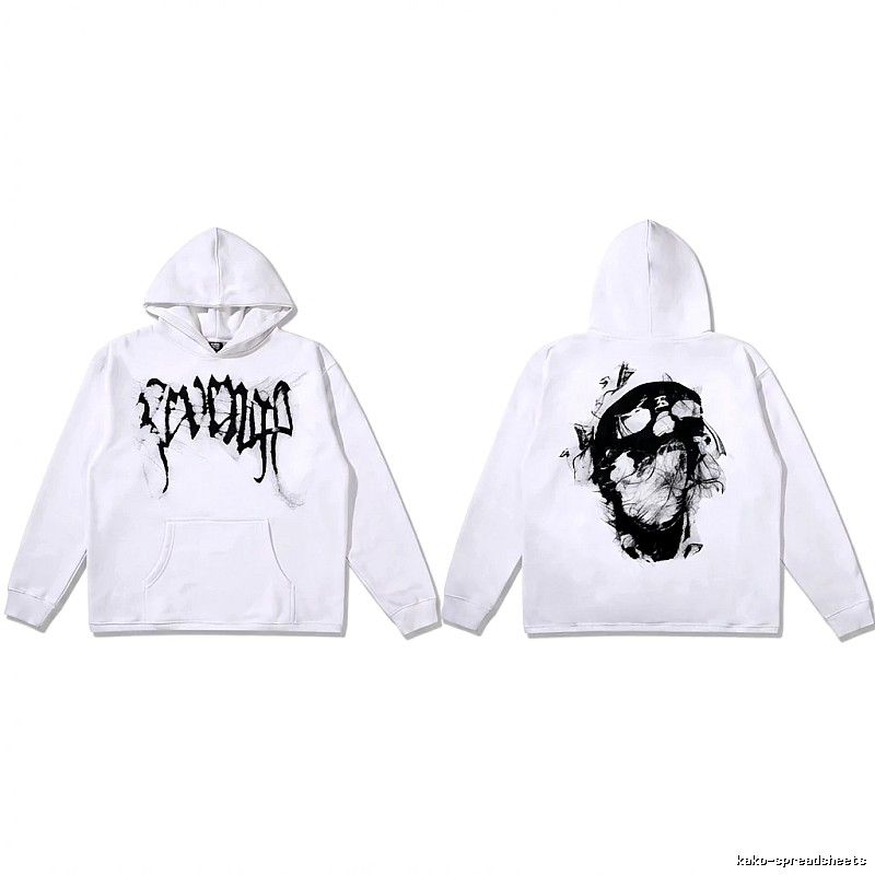 Revenge dark - style white hoodie