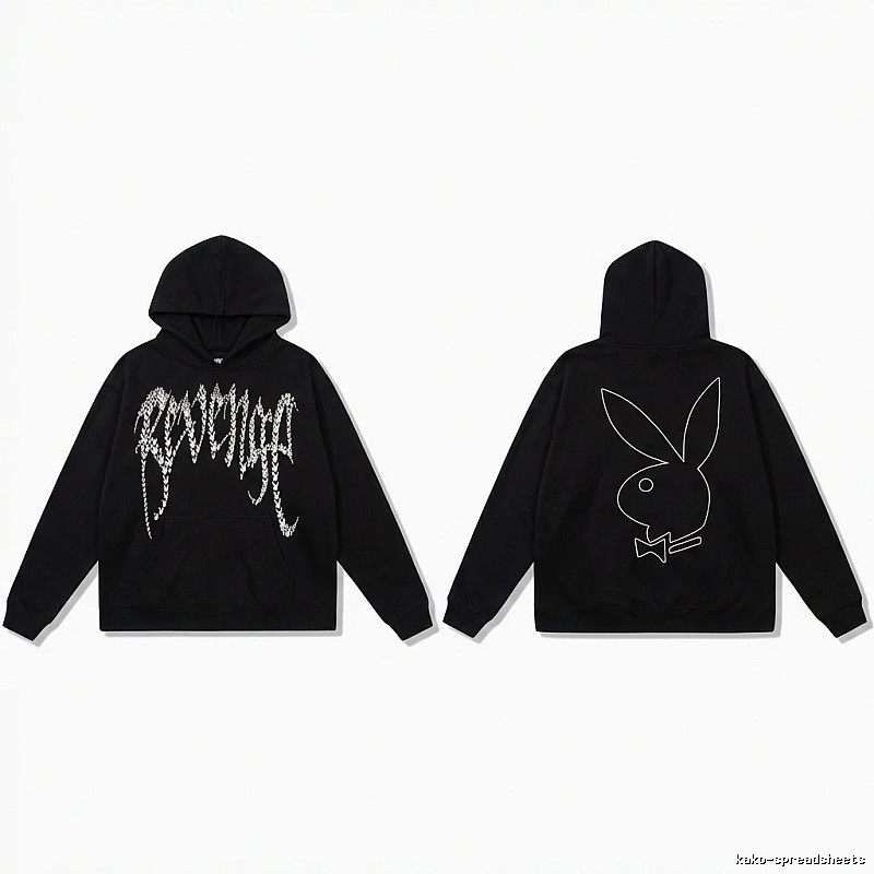 Revenge Trendy and Cool Black Hoodie