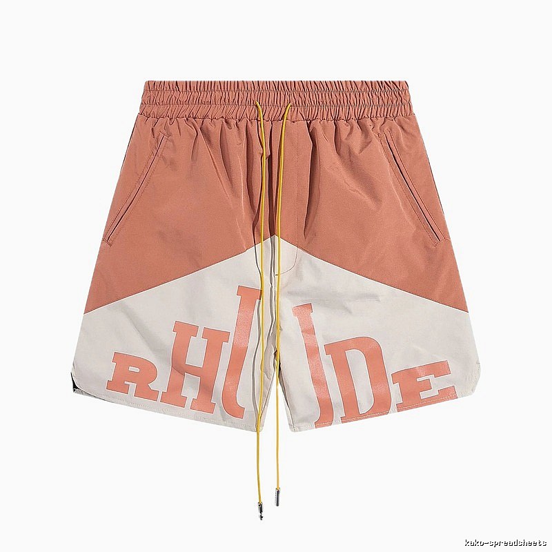 RHUDE Color-blocking Casual Shorts