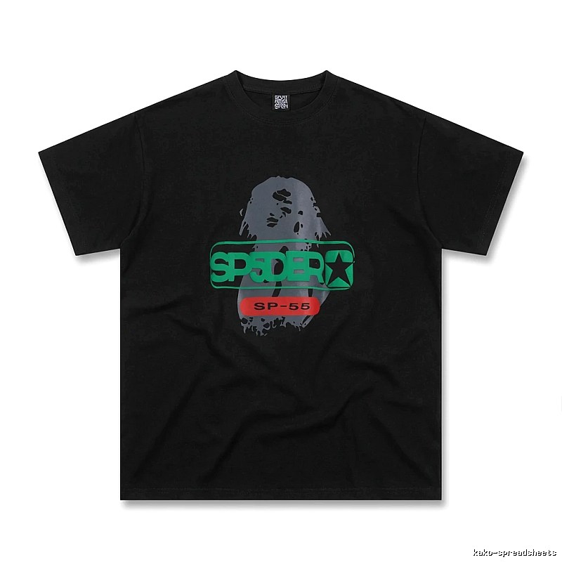 Sp5der Dark Cool Trend Short Sleeve