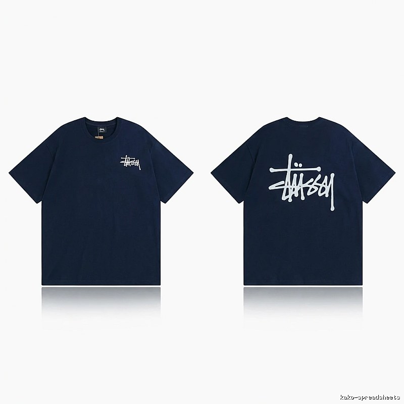 Stussy basic style minimalist T-shirt