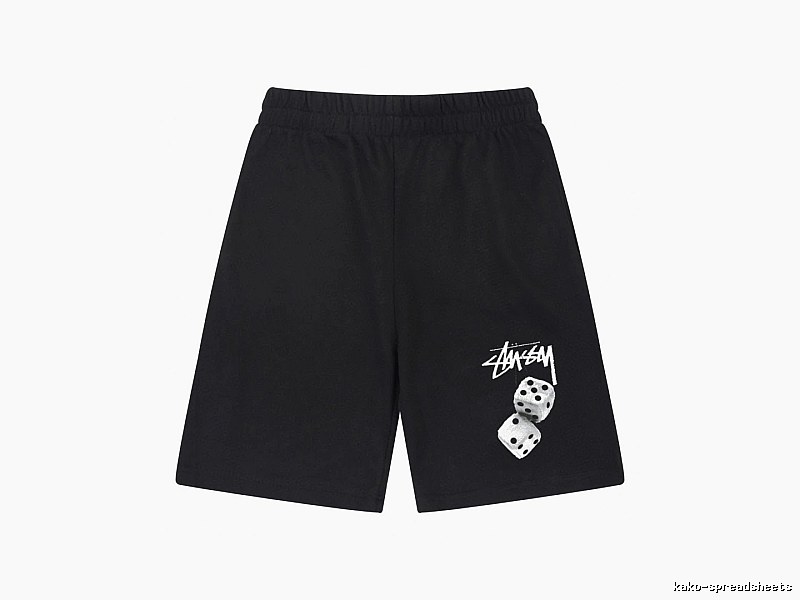 Stussy dice print style shorts