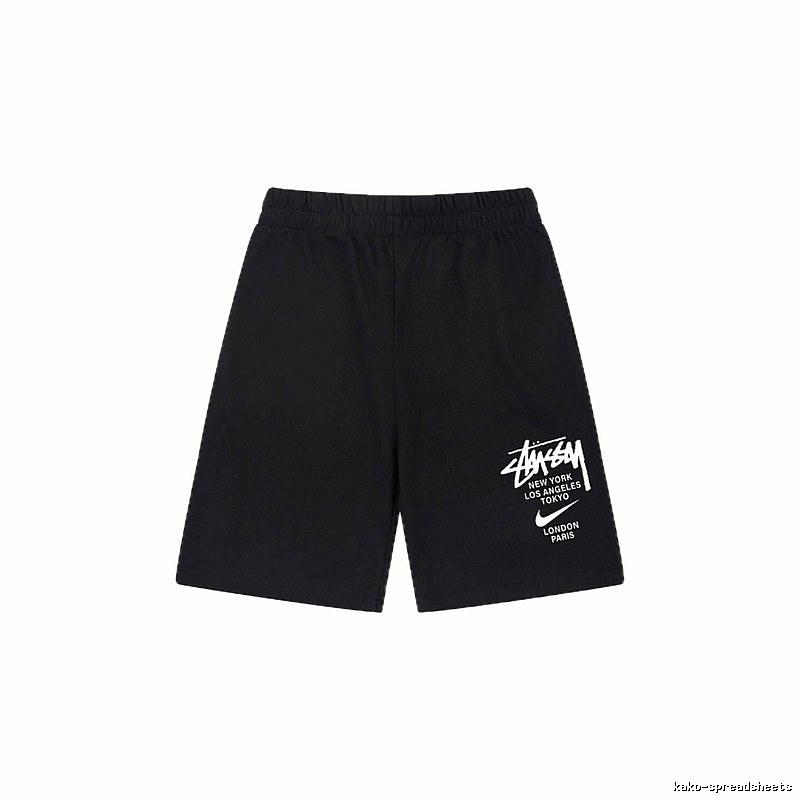Stussy-printed casual shorts