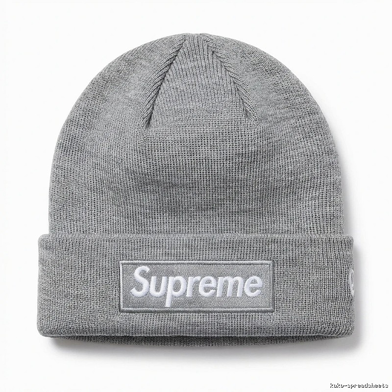 Supreme minimalist style grey hat