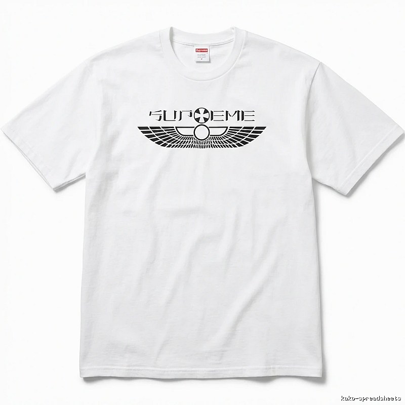 Supreme Wing Wind White T-shirt