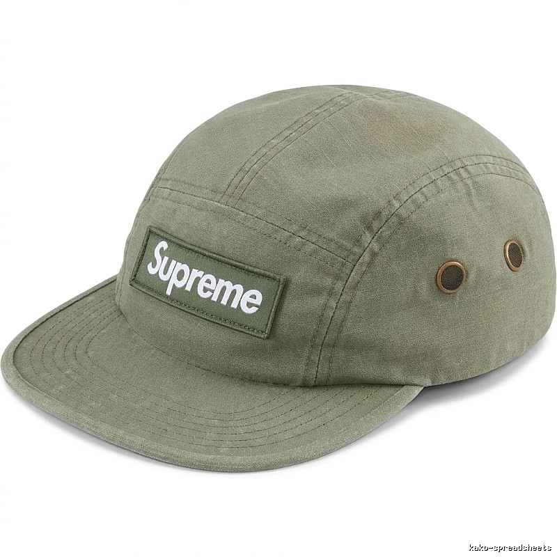 Supreme workwear style olive-colored cap