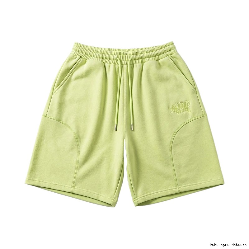 SynaWorld casual light green shorts