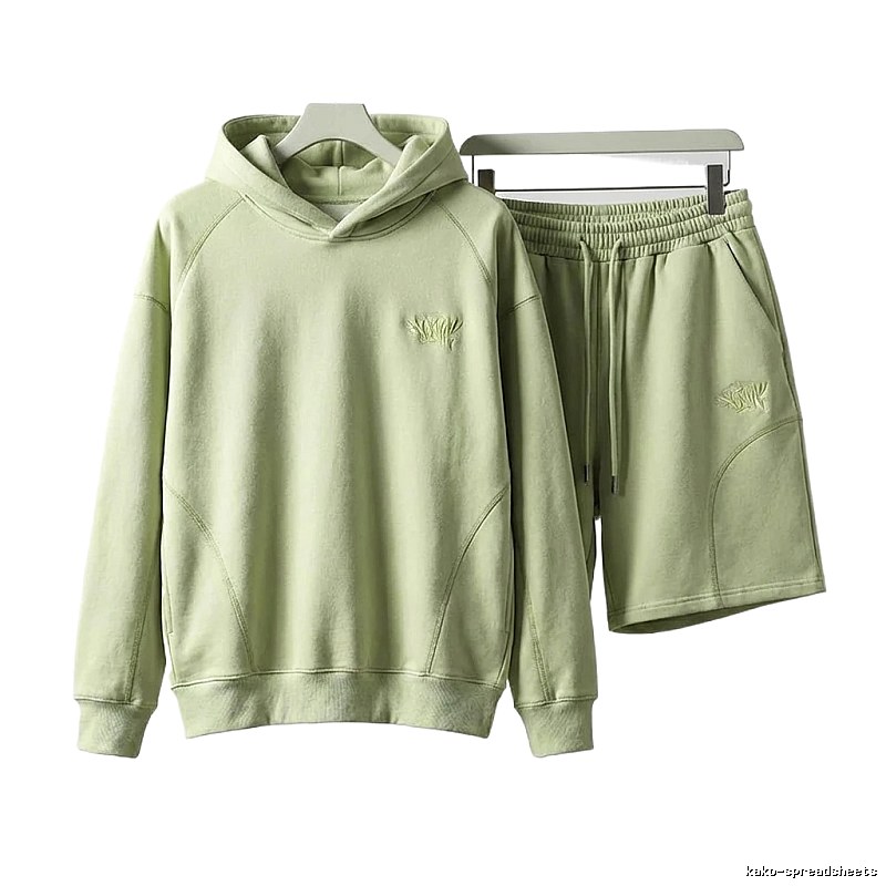 SynaWorld casual style light green suit