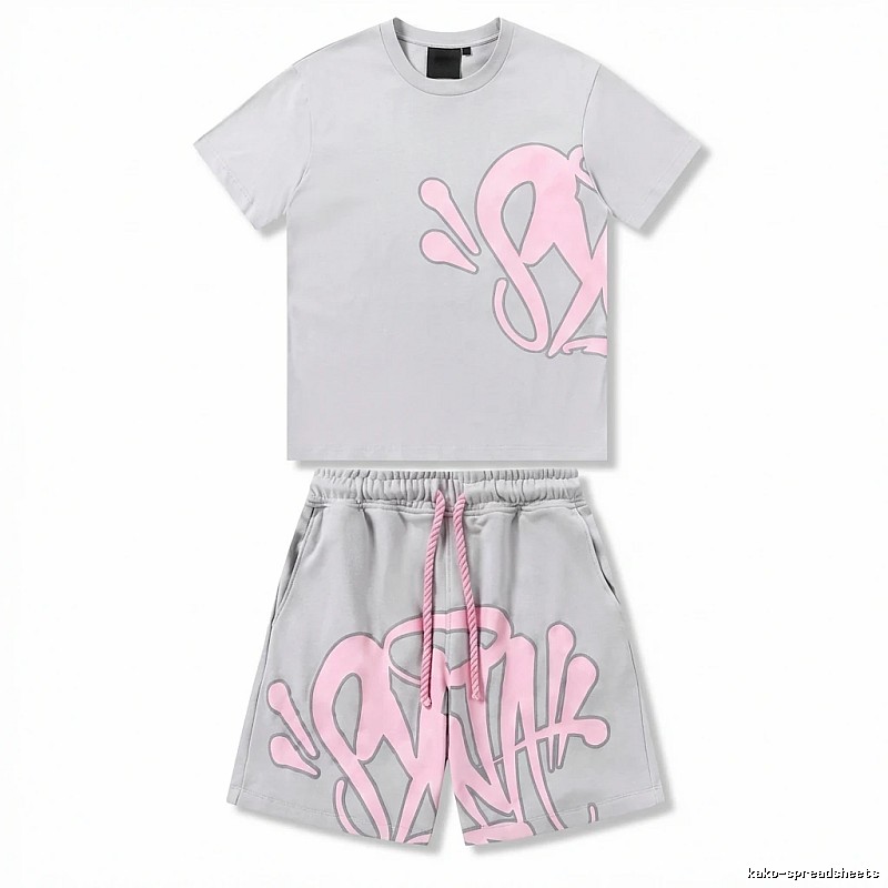 SynaWorld Graffiti Style Gray-Pink Set