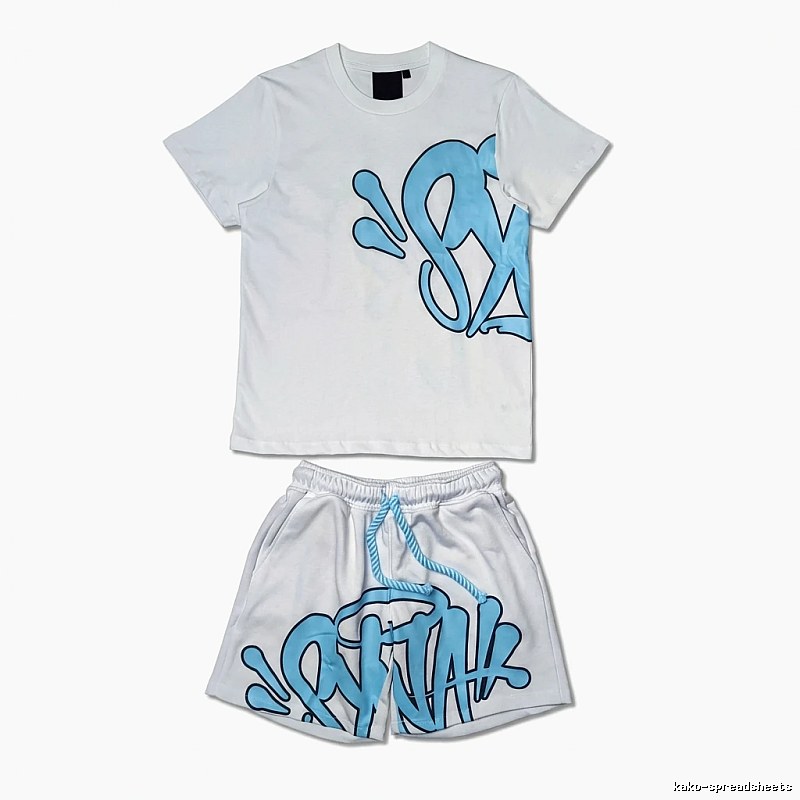 SynaWorld Graffiti-style White T-shirt