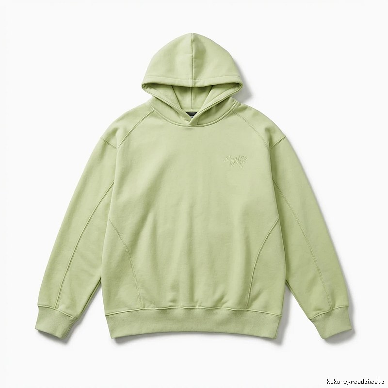 SynaWorld Hooded Minimalist Style Sweatshirt