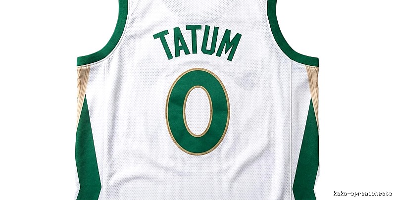 Tatum Series Green and White Basketball Vest