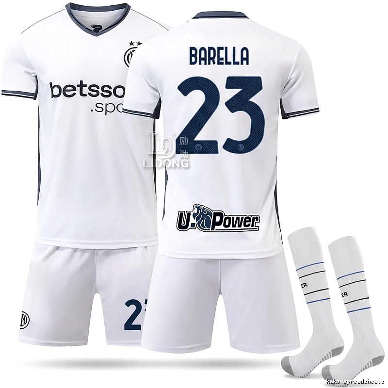 The Inter Milan sporty white jersey