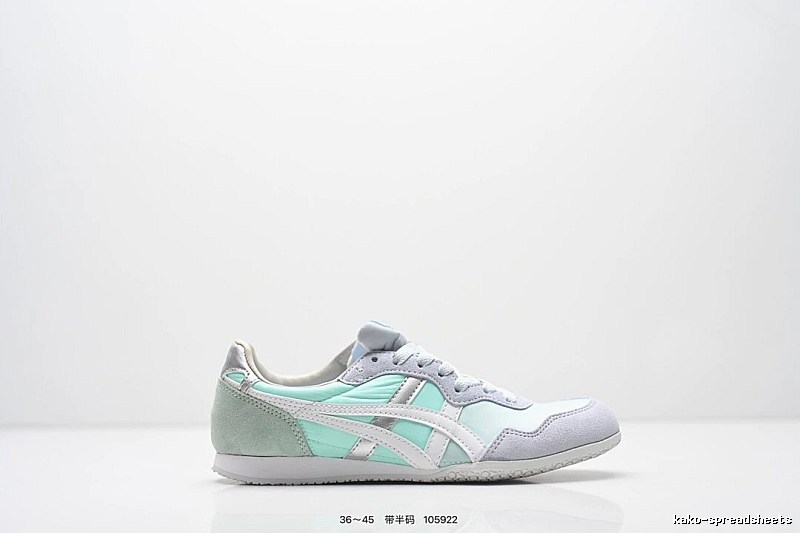 Tiger of Onitsuka retro light blue sports shoes