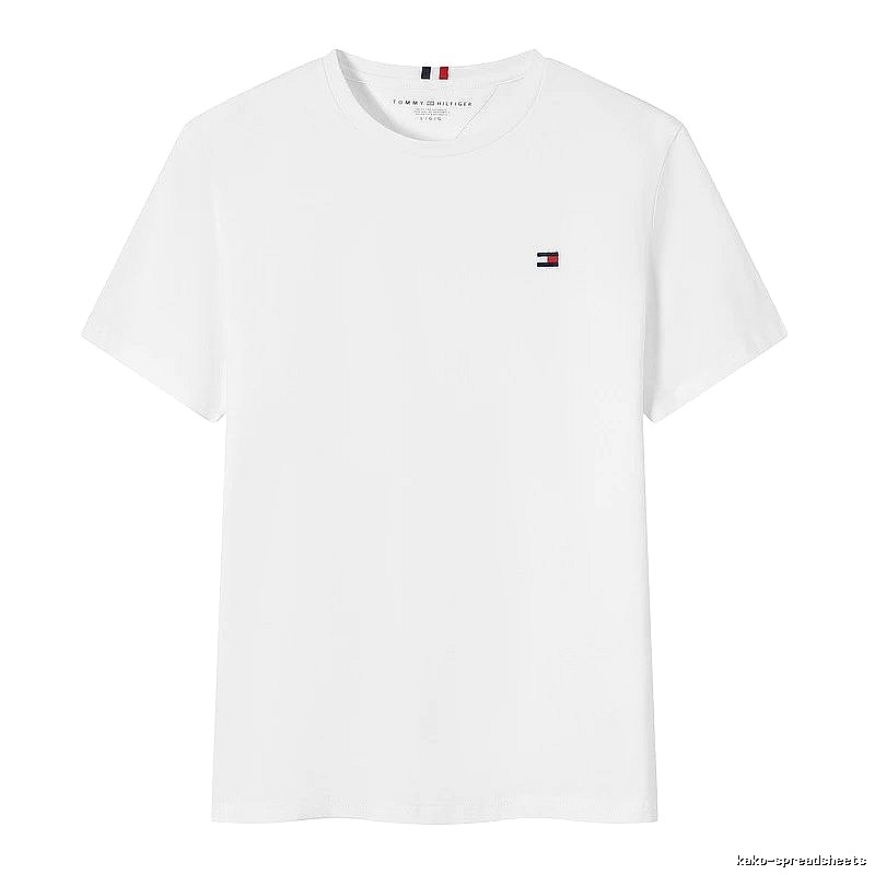 Tommy Hilfiger White Logo T-Shirt Travel Styling
