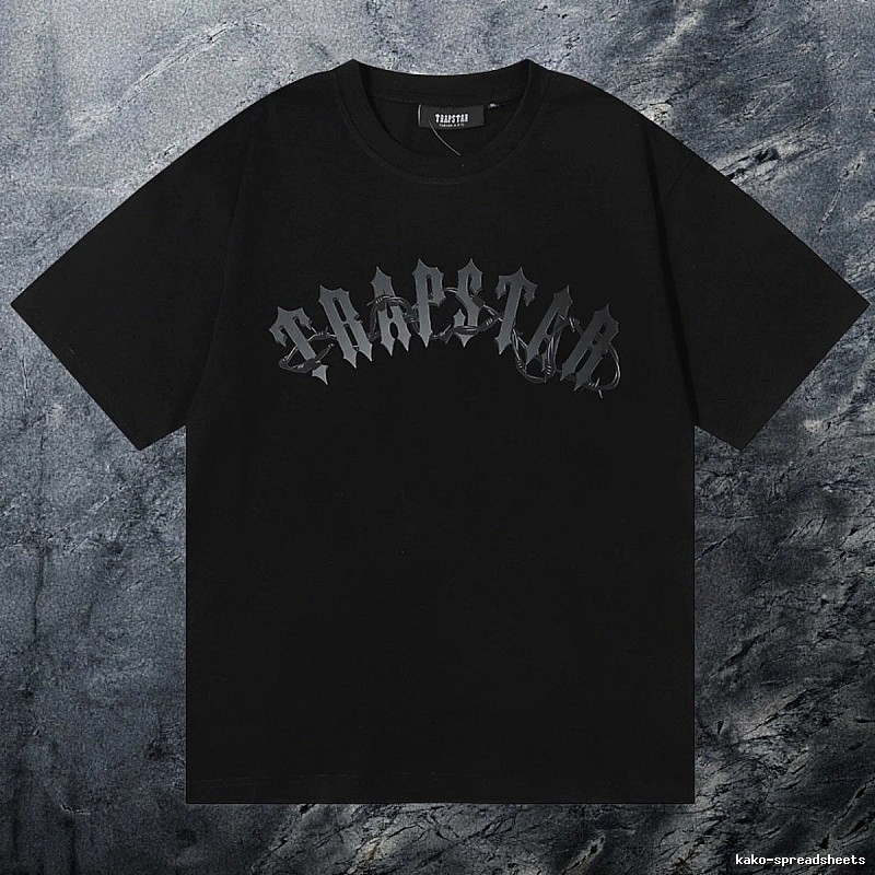 Trapstar Daily Keys graphic T-shirt Black White Key for City Outfits