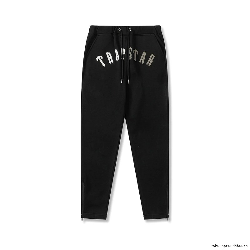 Trapstar Letter Style Black Sweatpants