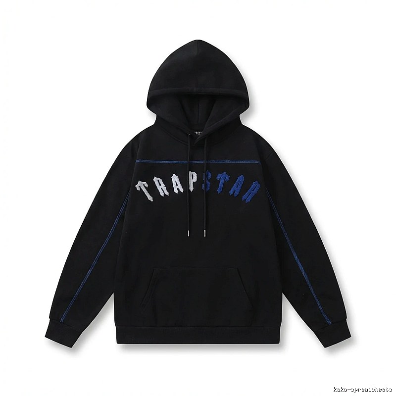 Trapstar Letter Style Black Sweatshirt