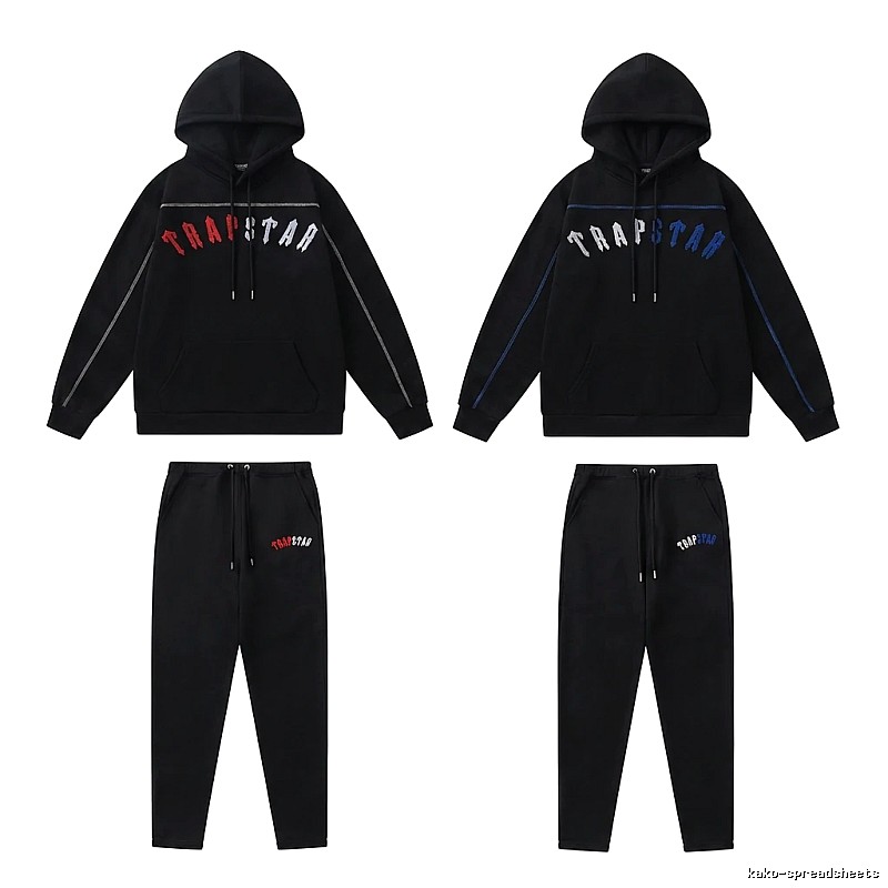 Trapstar Printed Casual Black Suit