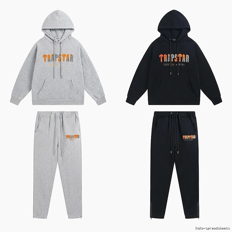 Trapstar Printed Streetwear Set (Grey/Black)