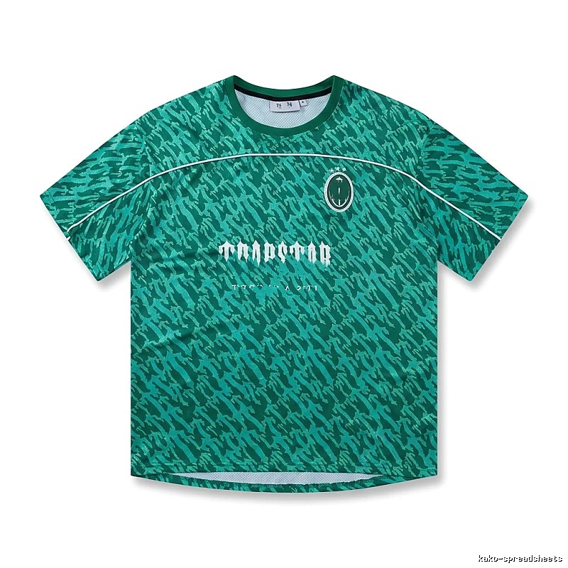 Trapstar Printed Trendy Green T-shirt