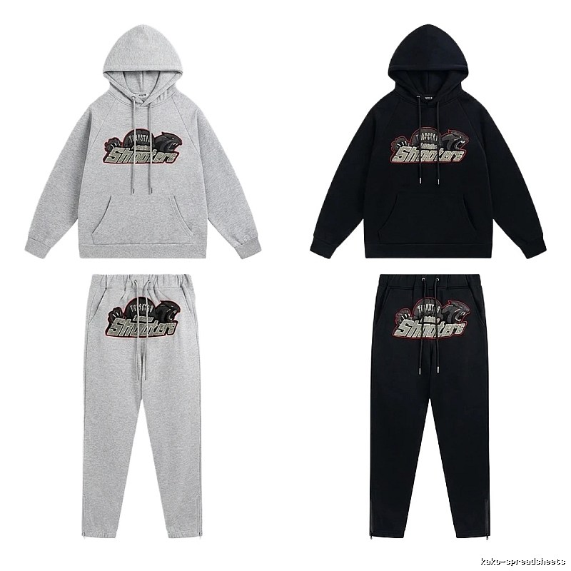 Trapstar sporty grey/black suit set