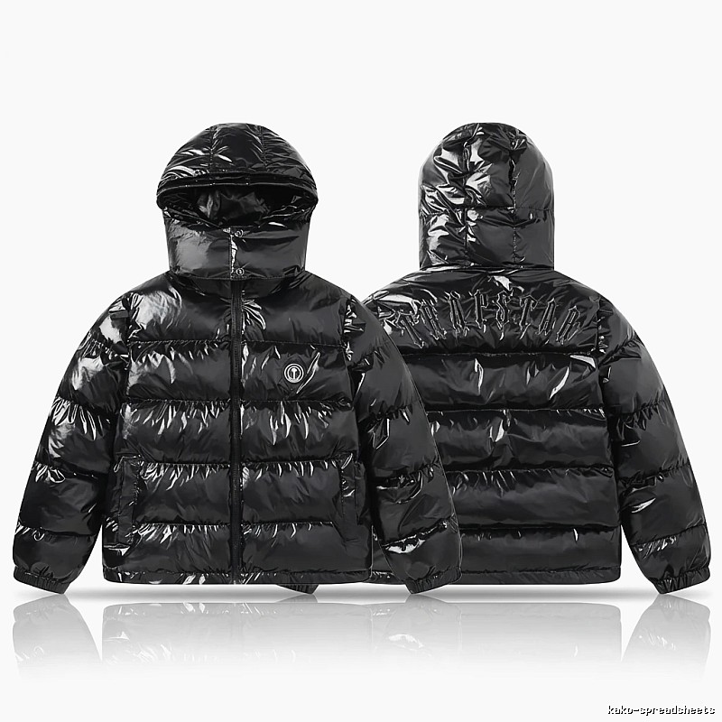 Trapstar Trendy Glossy Black Down Jacket