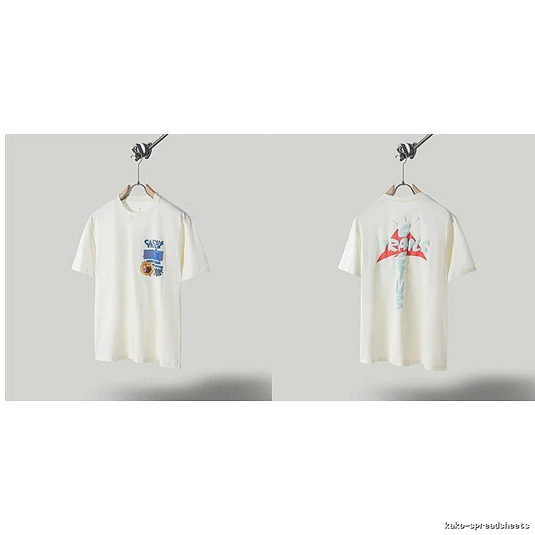 Travis Scott Graffiti Street Style Off-white T-shirt