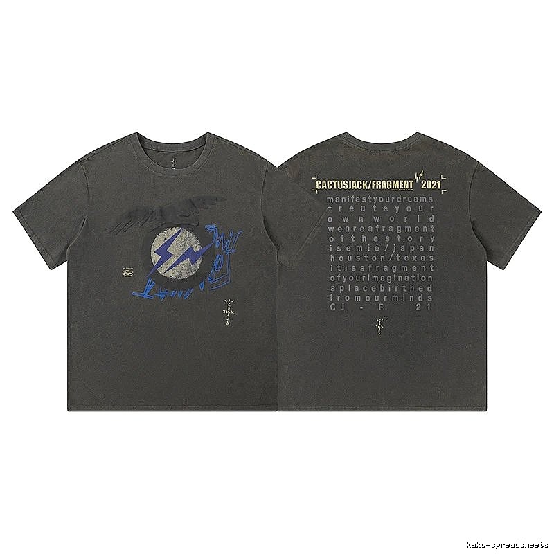 Travis Scott Premium Style Graphic T-shirt Brown Travis Scott for Minimal Outfits