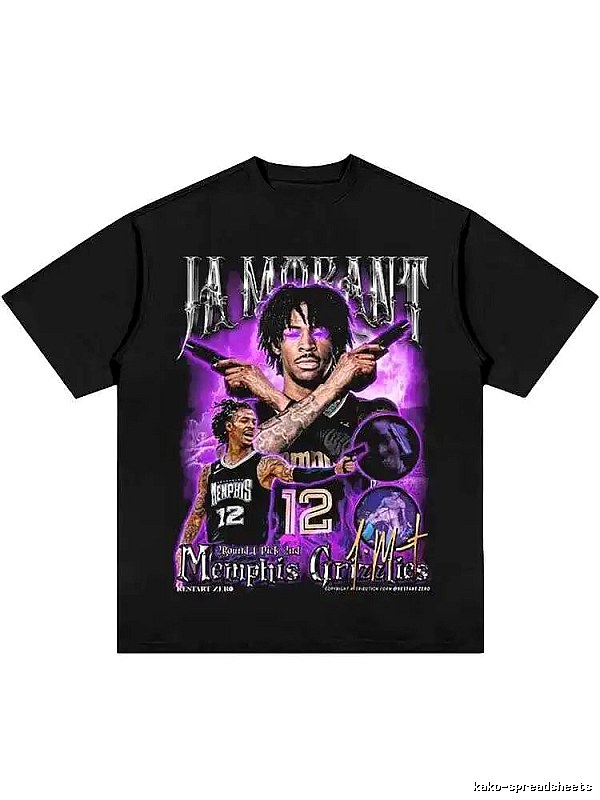 Tupac Sport Portrait graphic T-shirt Black Tupac Collage for Collection Drops