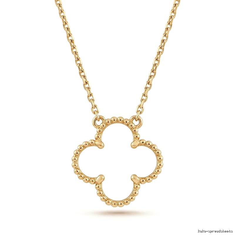Van Cleef & Arpels Four-leaf Clover Gold Necklace