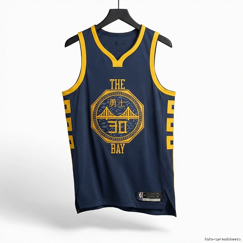 Warriors' Curry series basketball uniforms