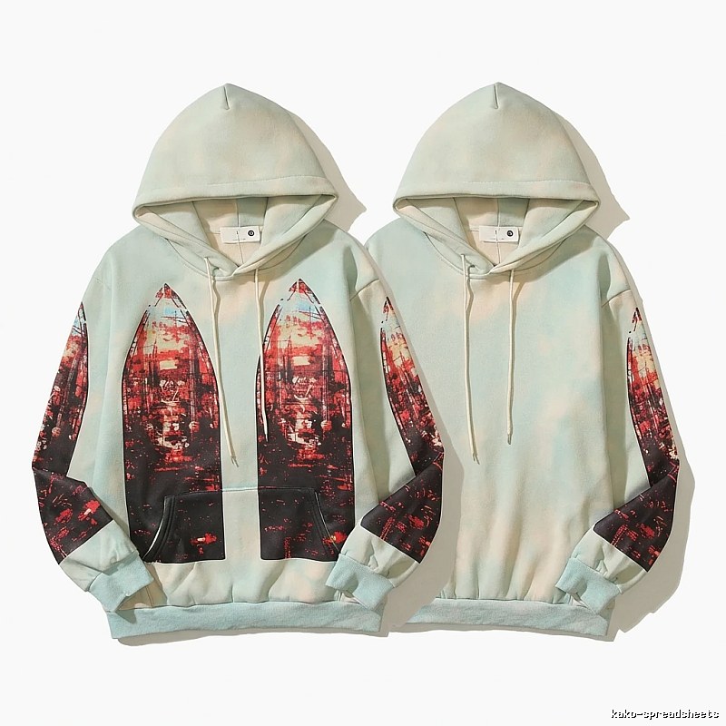 WDW Rocket Print Trendy Brand Hoodie