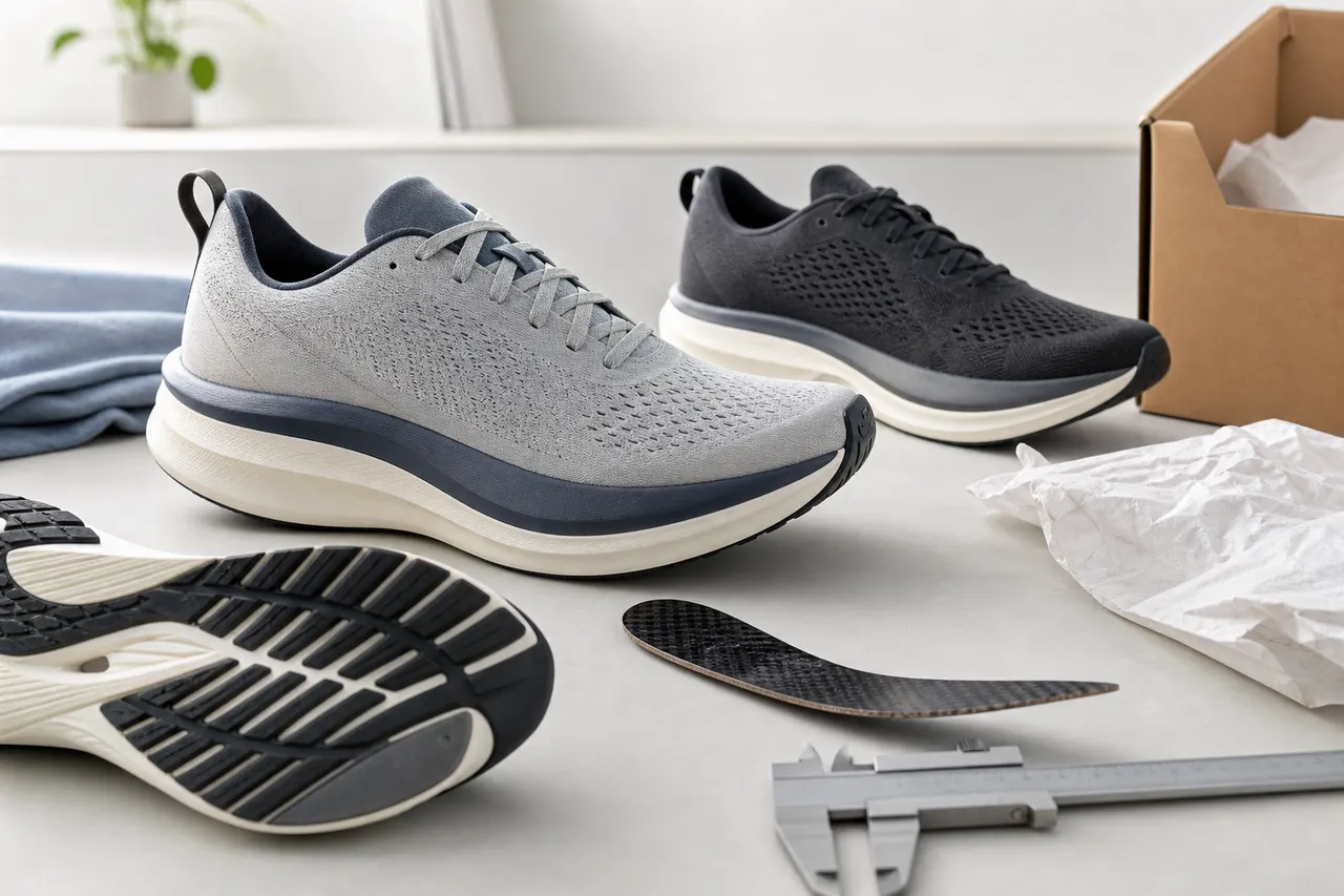 kako Carbon Plate Running Shoe Claim Check visual guide for kako